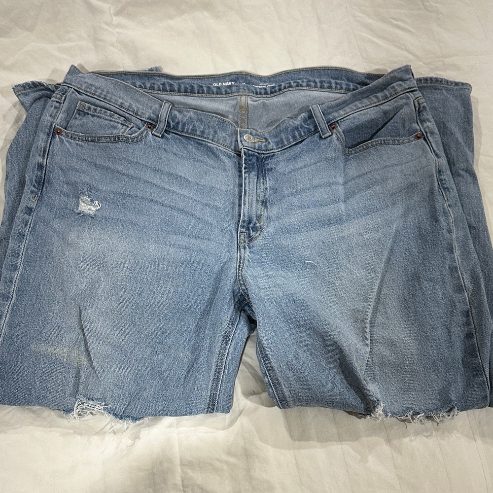Old Navy Light Blue Boyfriend Jeans